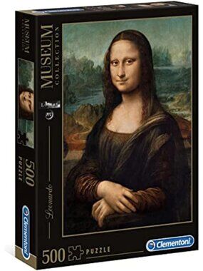 Clementoni 500pcs Puzzle-Mona Lisa Museum Collection Made in Italy New In Box